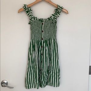 FAITHFULL THE BRAND off the shoulder dress